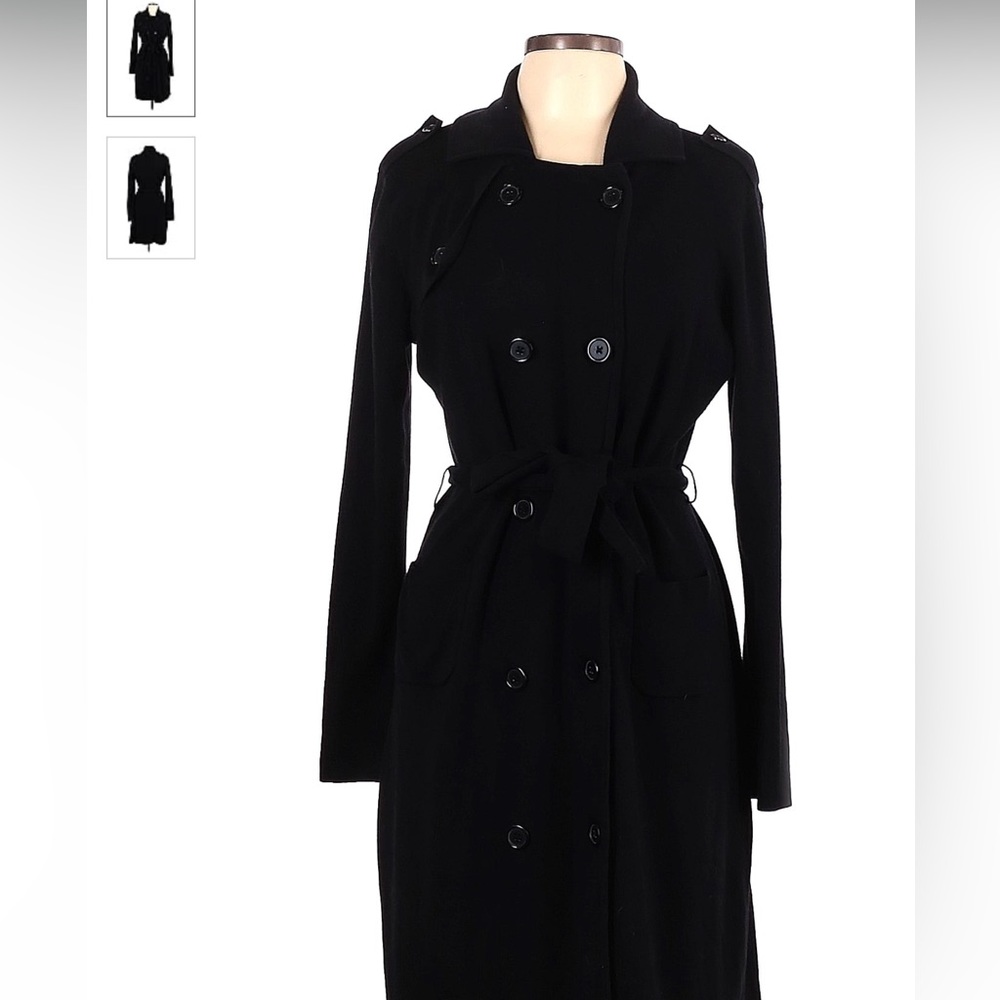 Cabi black trench dress will come back and size - Picture 3 of 3